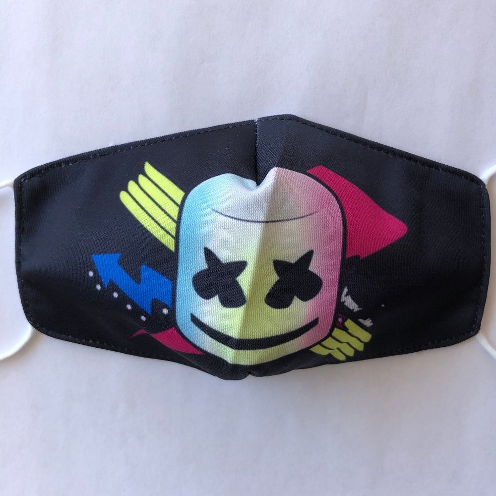 boys kids face mask Marshmello DJ
